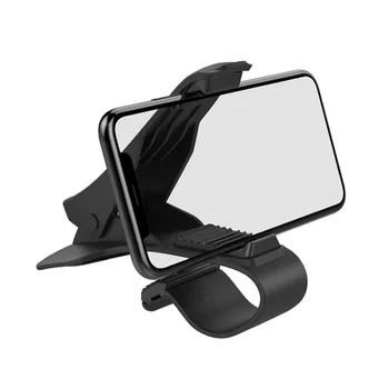 for Cubot J9 (2020) Automobilio GPS navigacijos prietaisų skydelis Mobiliojo telefono laikiklio spaustukas – juodas