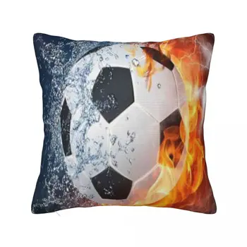 Futbolas Geometrinės pagalvėlės užvalkalas Sofa Juosmuo Mesti pagalvės užvalkalas Miegamasis Automobilis Namų dekoras Pagalvės užvalkalas