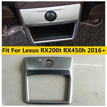 Galinės daiktadėžės apsaugos nuo smūgio skydelio dangtelio apdaila Lexus RX200t RX450h 2016 - 2021 ABS Pearl Chrome priedai
