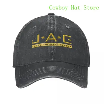 Geriausias J.A.G logotipas (auksinis pynimas) Beisbolo kepurė Paplūdimio skrybėlė Džentelmeno kepurė Vyriška kepurė Moterų
