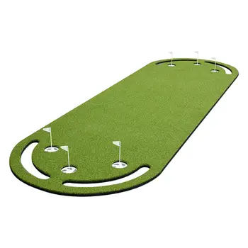 Golf Put Green/Mat, golfo treniruočių kilimėlis, profesionalus golfo treniruočių kilimėlis vidaus / lauko patalpoms, 3.28 x 10.83ft, nešiojamas