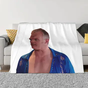 Gregas Daviesas Britų komedijos antklodė Lovatiesė ant lovos Minkšta minkšta lovos antklodė Ultralight
