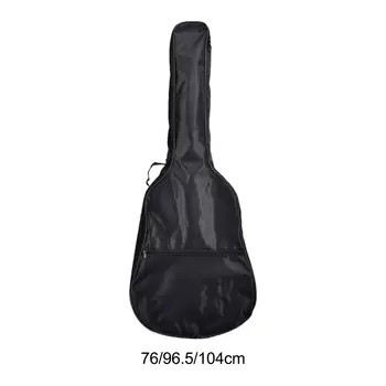Guitar Bag Oxford Cloth Portable Guitar Gig Bag for Cables Capo Sheet