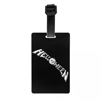 Helloween Septynių raktų dalies laikytojas Bagažo žyma lagaminams Juokingas sunkiojo metalo roko bagažas Žymos Privatumo viršelio vardas Asmens tapatybės kortelė