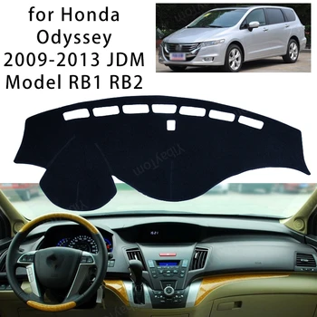 Honda Odyssey 2009-2013 JDM modelis RB1 RB2 konsolės prietaisų skydelis Zomšos kilimėlis Protector Sunshield dangtelis