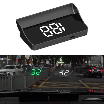 HUD GPS galvutės aukštyn ekranas Spidometras Odometras Universalus priekinio stiklo projektoriaus ekranas Skaitmeniniai automobilių elektronikos priedai