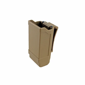 Hunting Mag Pouch Mini Single Magazine Carrier Black Magazine Bag for 9mm to .45 Caliber for GLock Beretta M9 P226 HK USP
