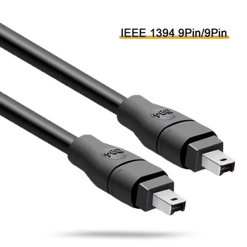 IEEE1394 kabelis 4-4 Duomenų kabelis 1394A FireWire 4P į 4P DV fotoaparato duomenų laidas IEEE 1394 4 Pin/Pin FireWire fotoaparato kabelis Didelis greitis