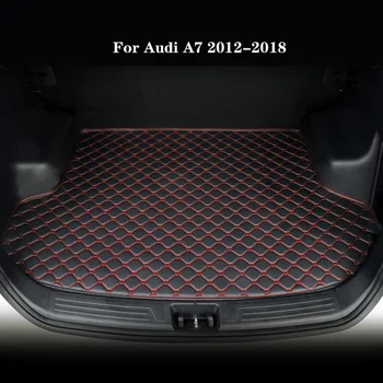 Individualūs odiniai automobilio bagažinės kilimėliai Audi A7 2012 2013 2014 2015 2016 2017 2018 Visi modeliai Interjero detalės Automobilių aksesuarai Kilimas