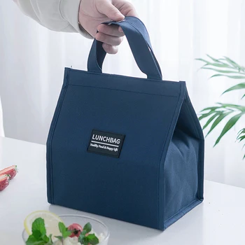 Izoliuotas pietų krepšys Vyrai Moterys Šviežias aušintuvas Maišelis Piknikas Kelionių biuras Studentai Patogi pietų dėžutė Poros Maisto konteinerių krepšiai
