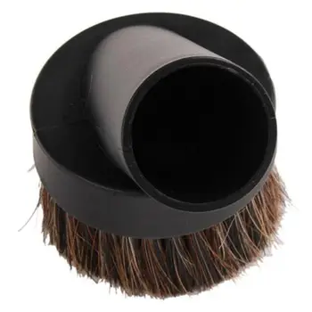 Juodas šepetys Plastikinės žarnos plaukai EURO Pakeiskite pakaitinį 32 mm dulkių dulkių siurblio dulkių siurblio įrankį