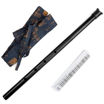 kinų tradicinis vertikalus D raktas metalas Shakuhachi 5 skylių muzikos instrumentai Naujas atvykimas Sidabrinė fleita Woodwind instrumentas