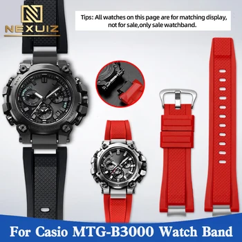 Lauko sportinis alpinizmo dirželis, skirtas Casio G-shock MTG-B3000 laikrodžių juostai Casio modifikuota laikrodžių dirželio greito atpalaidavimo apyrankė