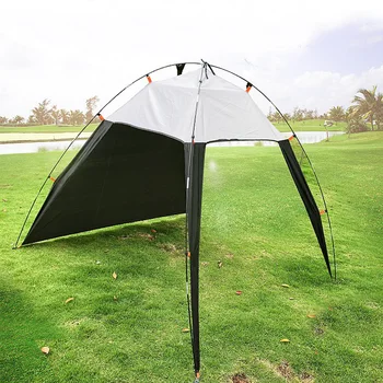 Lauko trikampis palapinė Lauko piknikas Lauko saulės spinduliai, apsauga nuo saulės ir apsauga nuo UV