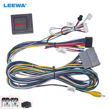 LEEWA Car 16pin garso laidynas su Canbus dėžute Chevrolet TRAX Buick Enclave Stereo Installation Wire Adapter #CA6855