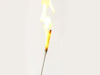 Liepsnojantis deglas(medvilnės /laido prisilietimas)ir uždegimo dangtelis liepsnojančiam degikliui iki cukranendrių Magijos triukai Mago scenos iliuzijos Gudruolių rekvizitai