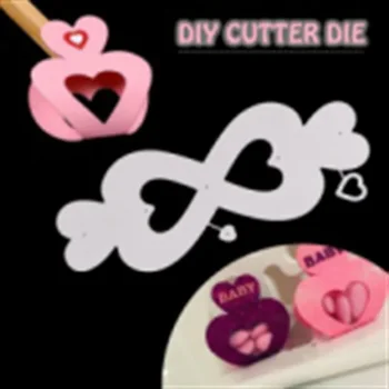 Love model candy boxMetal Cutting Dies 2023 Nauji karšto išpardavimo trafaretai, skirti 