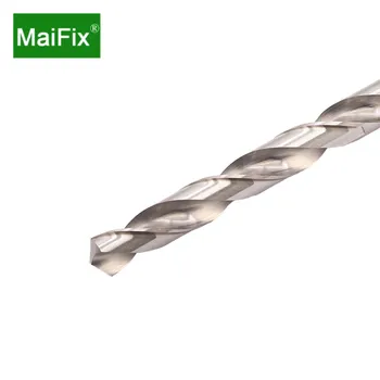 MaiFx Twist Straight Cylinder Shank High Speed Stee (HSS) DIN gręžimo bitai, skirti CNC tiksliam skylių apdirbimui didelės spartos plieniniu įrankiu