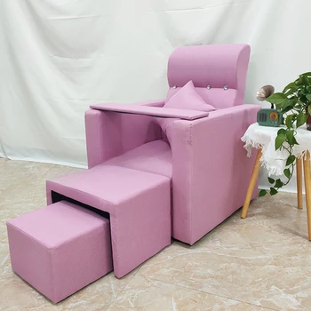 Manikiūro pedikiūro kėdė Pėdų SPA masažuoklis SPA minkyti Pedikiūro kėdė Nagų salono grožio Fauteuil pedikiūras Salono baldai BL50PC