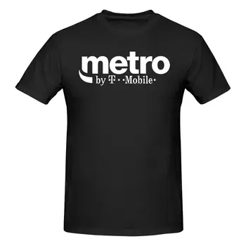 Metro By T-Mobile logotipo marškinėliai