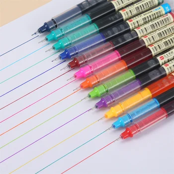 Mieli spalvoti geliniai rašikliai žymekliai Tušinukas Mokymasis Piešimas Kanceliarinės prekės Mokyklos biuro rašymo reikmenys 0.5MM rašymo įrankis