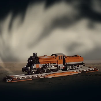 MOC krokodilo lokomotyvas Alternatyvaus modelio statybiniai blokai Nostalgiški traukinio kaladėlės Žaislas vaikams Suaugusiųjų švietimas Gimtadienio dovanos