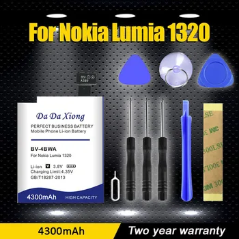 Model [ BV-4BWA ] Mobiliojo telefono baterija Nokia Lumia 1320, BV4BWA BV 4BWA