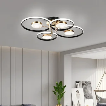 Moderni svetainė Valgomasis Lubų šviestuvai Originalumas Išmanusis LED miegamojo pakabinamas šviestuvas Prabangūs vidaus dekoratyviniai šviestuvai
