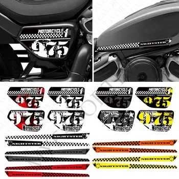 Motociklų bako trinkelių apsaugos lipdukas Lipdukas Kūno sparno apvalkalo išmetimas Harley Davidson Nightster 975 RH975 RH 975 2022 2023