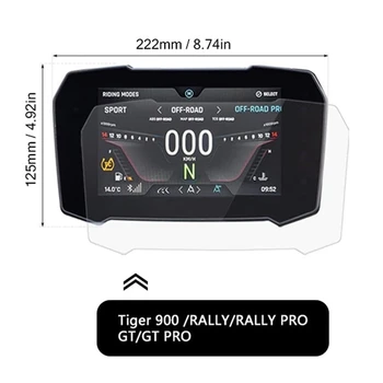 Motociklų klasterio apsaugos nuo įbrėžimų plėvelės ekrano apsauga, skirta Triumph Tiger 900 RALLY PRO Tiger900 GT PRO LOW 2020