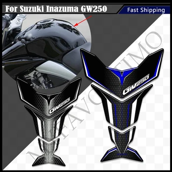 Motociklų lipdukai Suzuki Inazuma GW250 GW 250 Bako trinkelės šoninės rankenos Gazolio rinkinys Kelio lipdukų apsauga