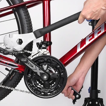 MTB Plento dviratis Dviratis Kojų pedalai Veržliarakčio taisymo įrankiai Plieninė ilga rankena Nuleidimo pristatymas