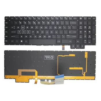 Nauja HP Omen 15-CE 15-CE000 15-CE026TX 15-CE005TX 15-CE006TX 15-CE001TX 15-CE002TX JAV klaviatūra su foniniu apšvietimu 15.6