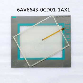 Nauja MP277-10 6AV6643-0CD01-1AX1 6AV6 643-0CD01-1AX1 jutiklinio ekrano stiklo apsauginė plėvelė