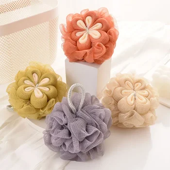 Nauja vonios gėlė Plius nelaisvos lizdinės plokštelės vonios kamuolys Įtrinkite nugaros vonios gėlę Suaugusiųjų vonios rutulio vonios produktai