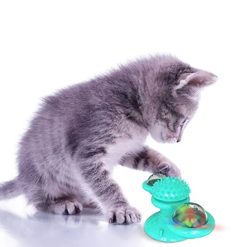 Naujai atvykęs kačių žaislas Nugara Vėjo malūnas Interaktyvūs katytės žaislai naminiams gyvūnėliams draskyti kutenimą kramtyti Šlifuoti dantis Patefono žaislai