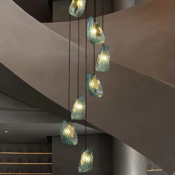 Naujas kūrybinis dizainas Kinija Geriausia kaina Šiuolaikinis šiaurietiško stiliaus vidaus apdaila Bluet LED pakabinama lempa