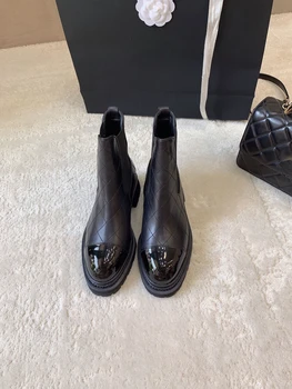 Naujas ruduo/žiema 2023 Chesil batai, pasiūti iš veršelių odos, unikalaus stiliaus, madingi ir universalūs.