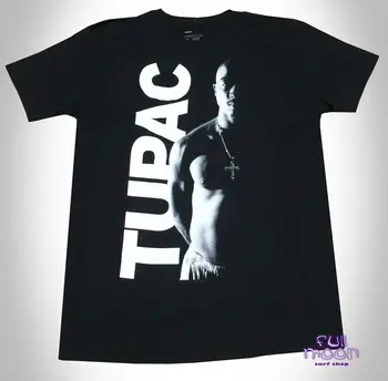 Nauji 2Pac TuPac Silhouette California 2 Pac 90s Rap Vintage marškinėliai