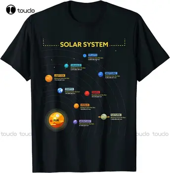 Nauji Saulės sistemos marškinėliai - nuostabūs dovanų marškinėliai 