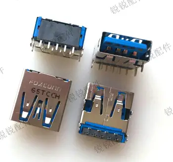 Nemokamas pristatymas Foxconn jungčiai UEA111C-N30AM2-7H nešiojamas kompiuteris USB3.0A moteriškas 9P