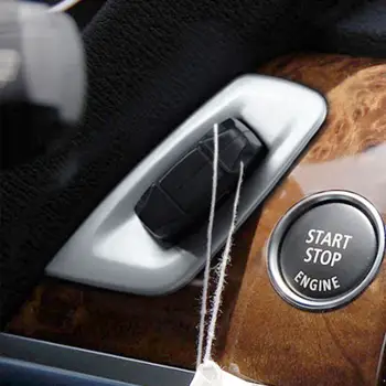 Nerūdijančio plieno automobilių priedai Salono rakto skylutės apdaila Rakto užrakto skydelio rėmo apdaila BMW X5 E70 X6 E71 2008-2014