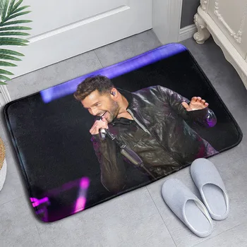 New Arrival Doormat Ricky Martin Home Mat Machine Made Anti Slip Carpet Living Room/Prieškambario vonios kilimėlis vaikams Gift