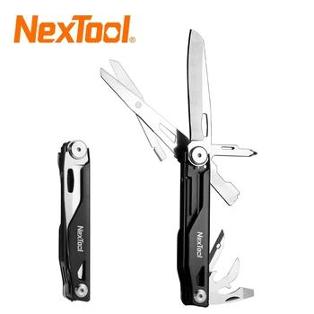 Nextool Multi-tool 12 In 1 kišeninis peilis daugiafunkcinis kišeninis įrankis peilis lauko sulankstomas peilis mini nešiojamos sulankstomos žirklės