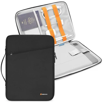NIDOO nešiojamojo kompiuterio rankovė, skirta 13.6 colio MacBook Air Pro M2 M1 nešiojimo dėklo planšetinio kompiuterio krepšiui, skirtam 12.9 iPad Pro vandeniui atspariam rankinės portfeliui