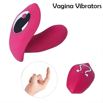 Nuotolinio valdymo pultas Nešiojamas vibratorius Makštis Dildo G taško klitorio stimuliatorius Nematomos kelnaitės Vibruojantys kiaušiniai Sekso žaislai moterims