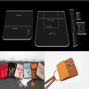 Odinio krepšio rašto kūrimas naudojant Kraftpopieriaus ir akrilo šablonus odiniam krepšiui, mobiliojo telefono krepšiui, kryžminiam krepšiui