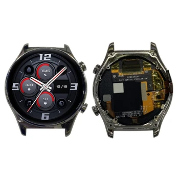 Originalus LCD ekranas Honor Watch GS 3 Digitizer Full Assembly with Frame Watch LCD ekrano remonto dalis