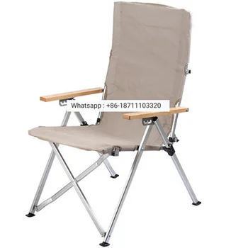 Pagal užsakymą atspausdinta nešiojama kuprinė Reguliuojama nugara Atlošiamas kempingas Sulankstomos jūros paplūdimio kėdės