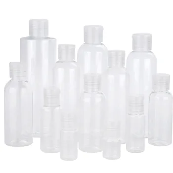 Pakartotinai užpildomi buteliukai keliauja Skaidrus plastikinis kvepalų purkštuvas Tuščias mažas purškiamas buteliukas 5/10/60/250 ml Toxic Free Safe Dropship